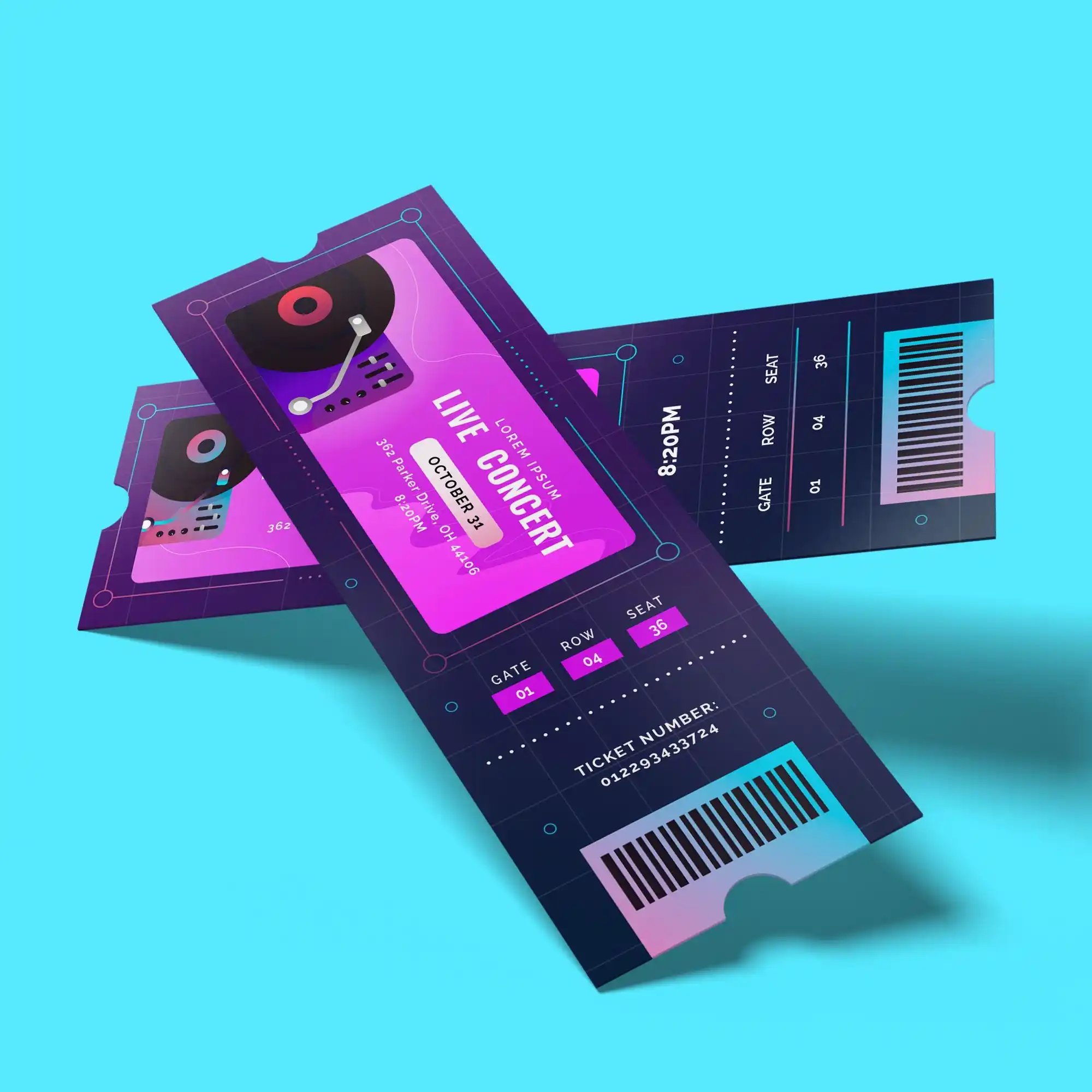 Numbered Tickets